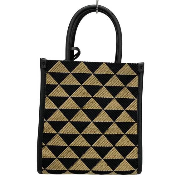 PRADA Prada Symbol Embroidered Fabric Mini Bag Tote Bag 1BA355 - Picture 3 of 16